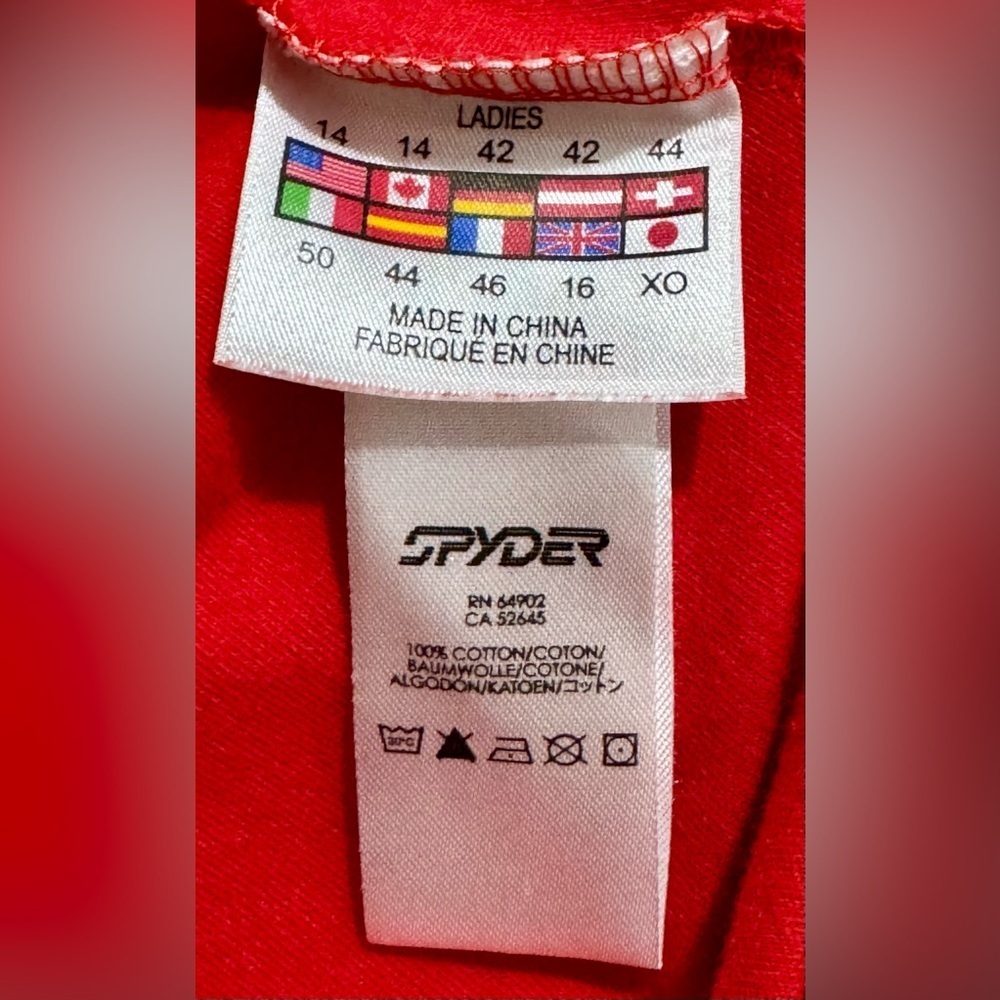 Spyder Women’s Size 14 Quarter-Zip Top - Picture 5 of 7